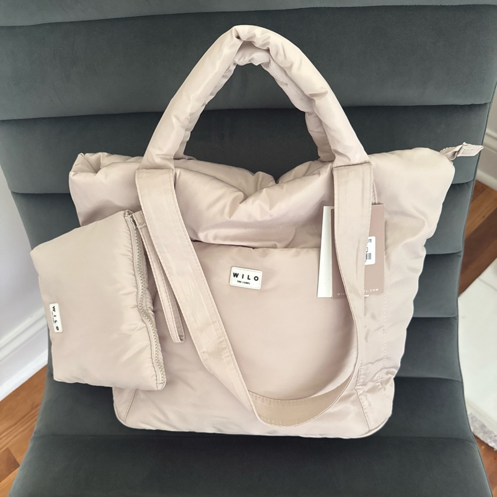 Wilo The Label Clay Trapezium Tote